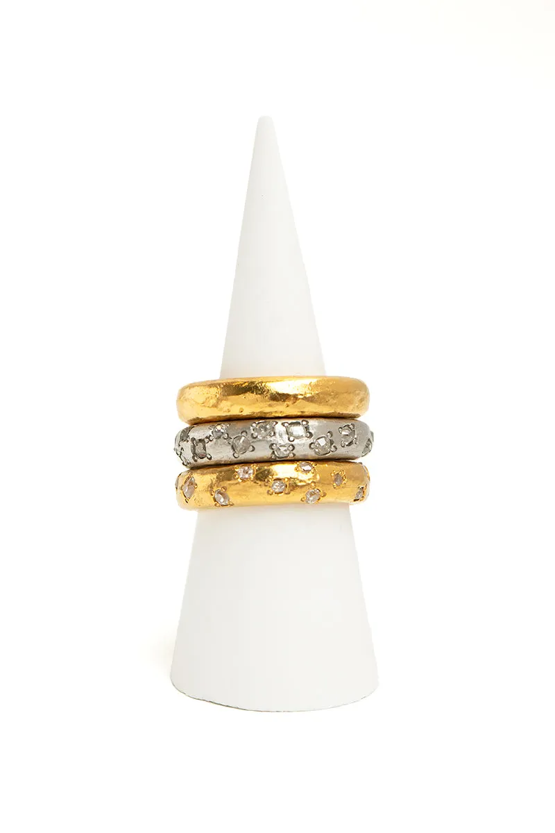 24k Gold Handmade Band Ring