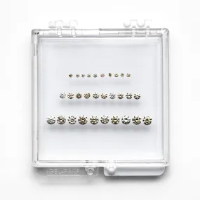 2.51cttw 30pc Champagne Round Brilliant Melee Parcel CHRDBR-01