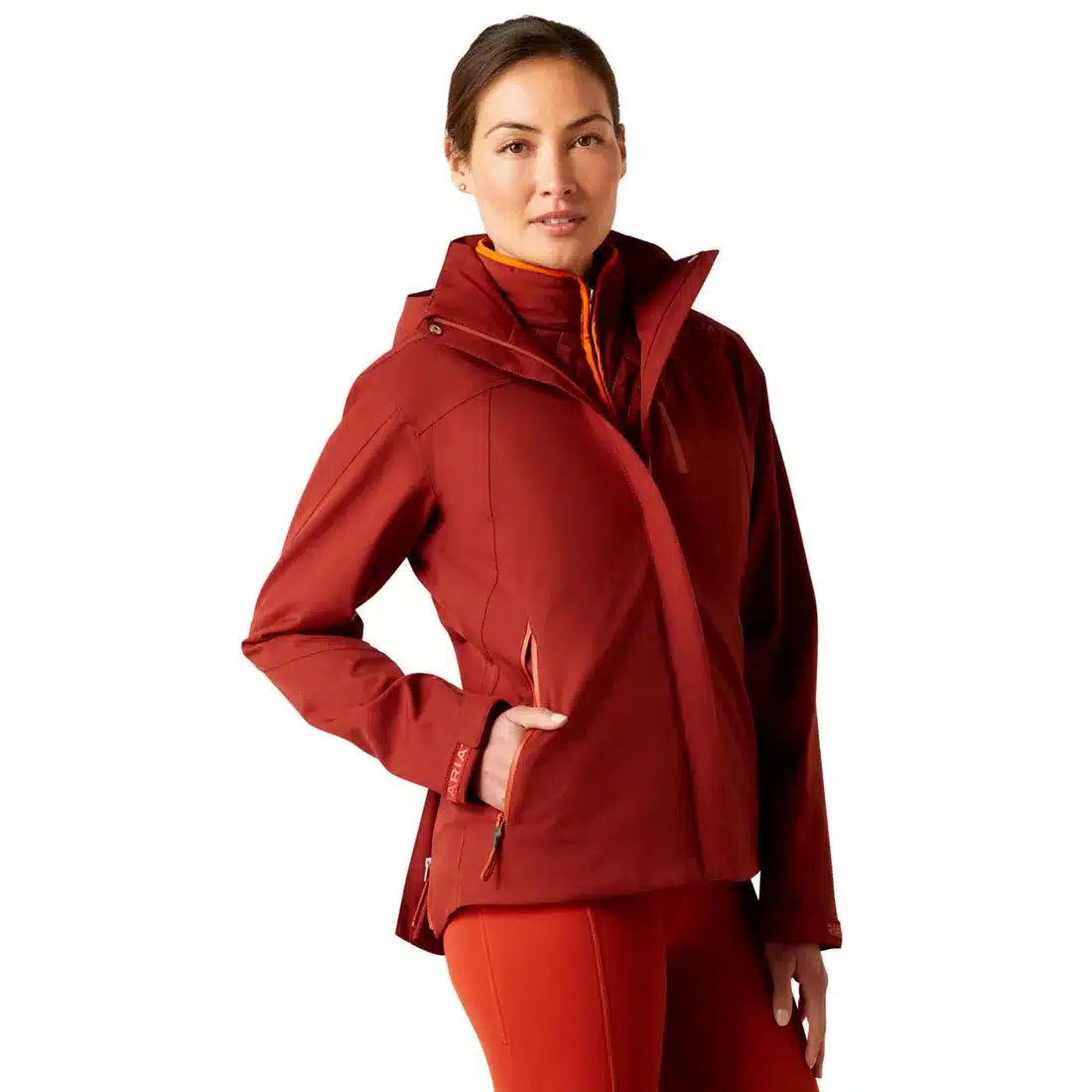 Ariat Women’s Coastal H20 Jacket Brick | Ingatestone Saddlery