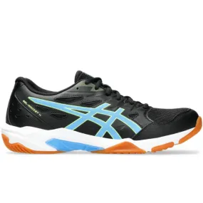 ASICS Men's Gel-Rocket 11 Badminton Shoe (Black/Water Scape)