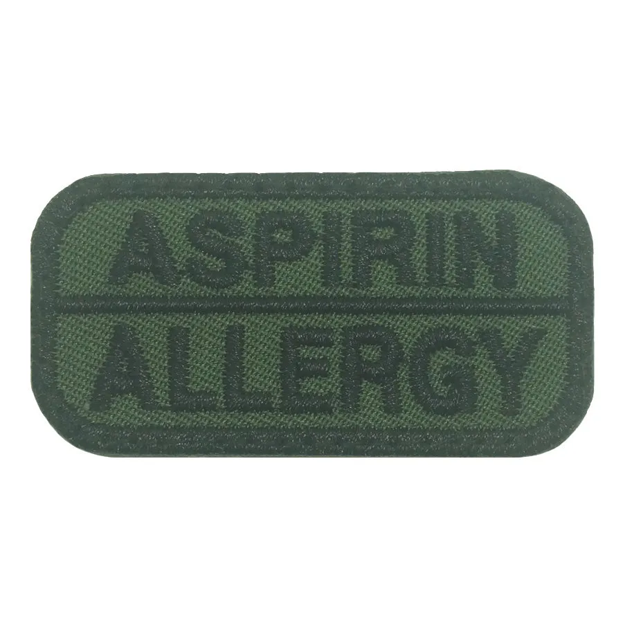 ASPIRIN ALLERGY PATCH - OD GREEN