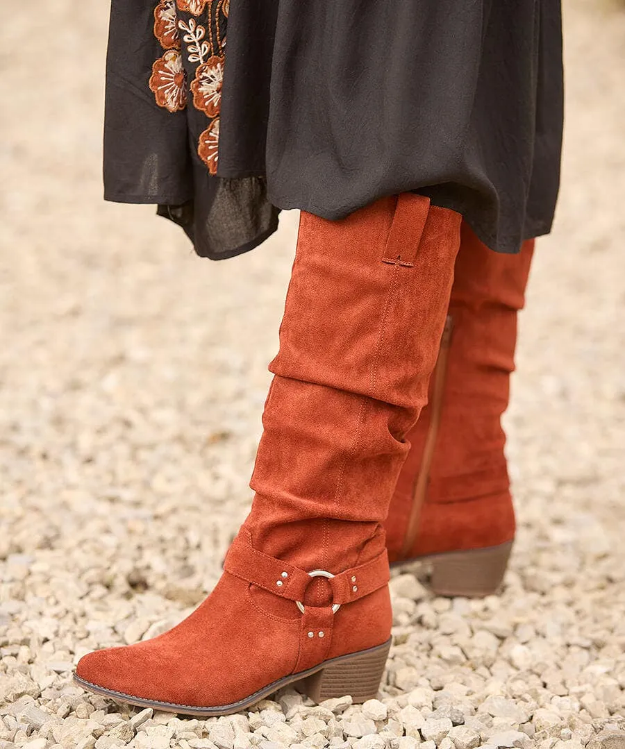 Autumn Sky Tall Boots