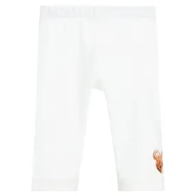 Baby Girls Ivory Leggings