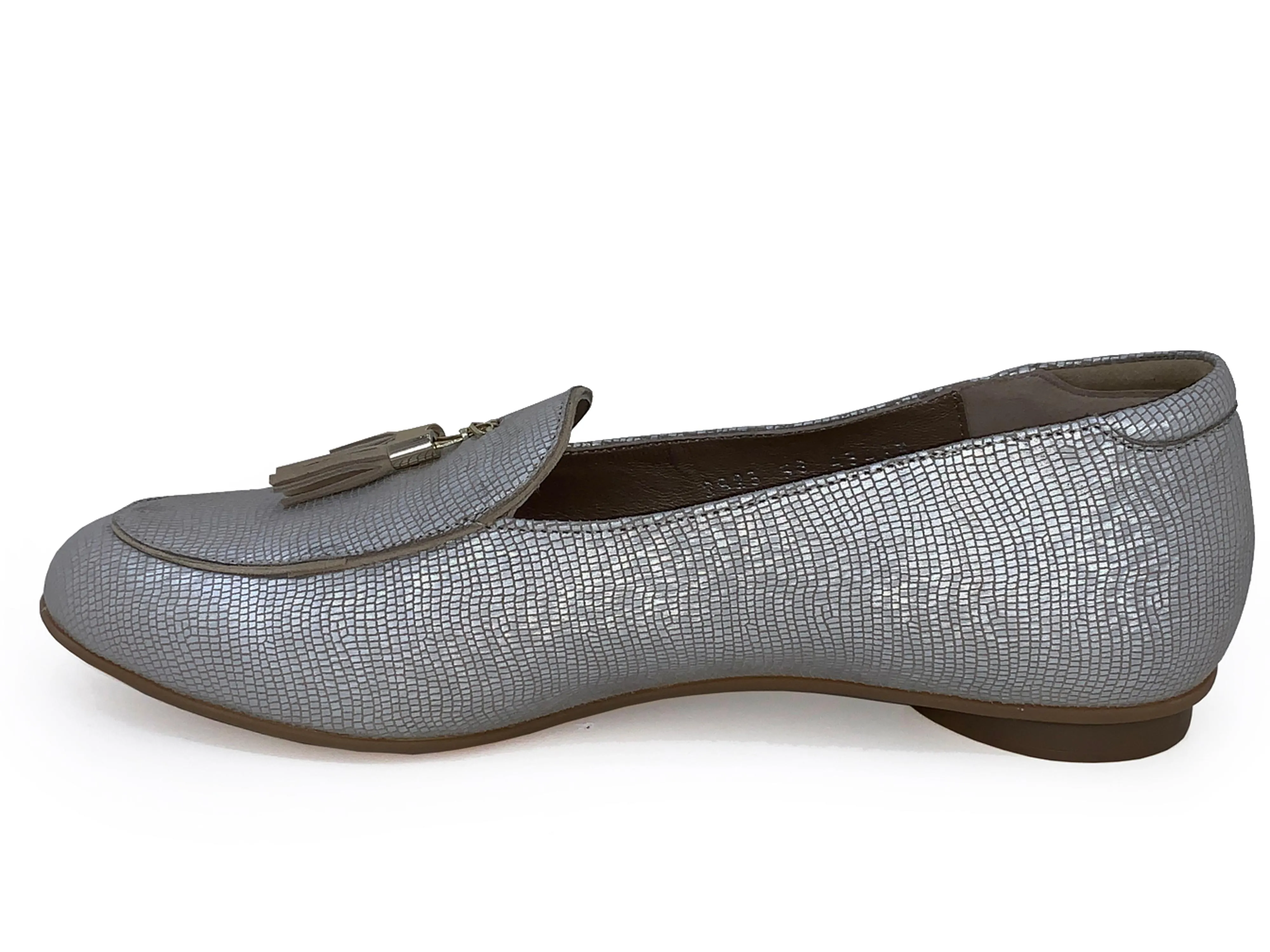 BeautiFeel Chloe Women's Loafer Platinum Lizard