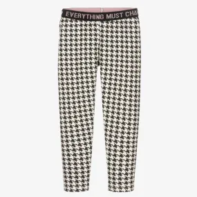 Black & White Check Leggings