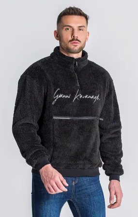 Black Signature Sherpa Sweat