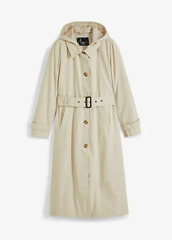 bonprix Cotton Trench Coat | Grattan