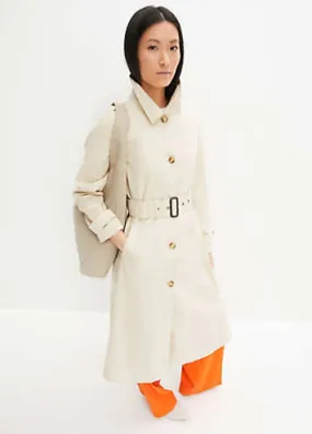 bonprix Cotton Trench Coat | Grattan