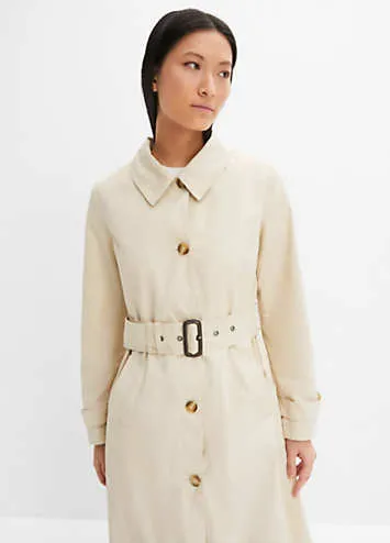 bonprix Cotton Trench Coat | Grattan