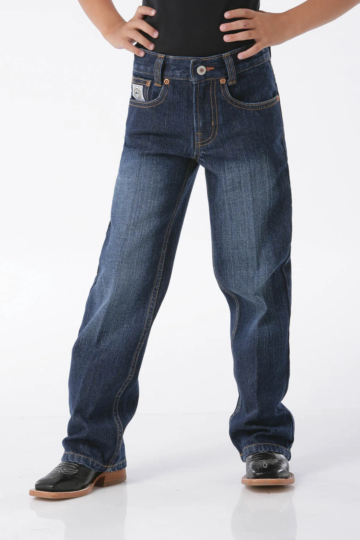 Boys Cinch White Label Dark Jeans