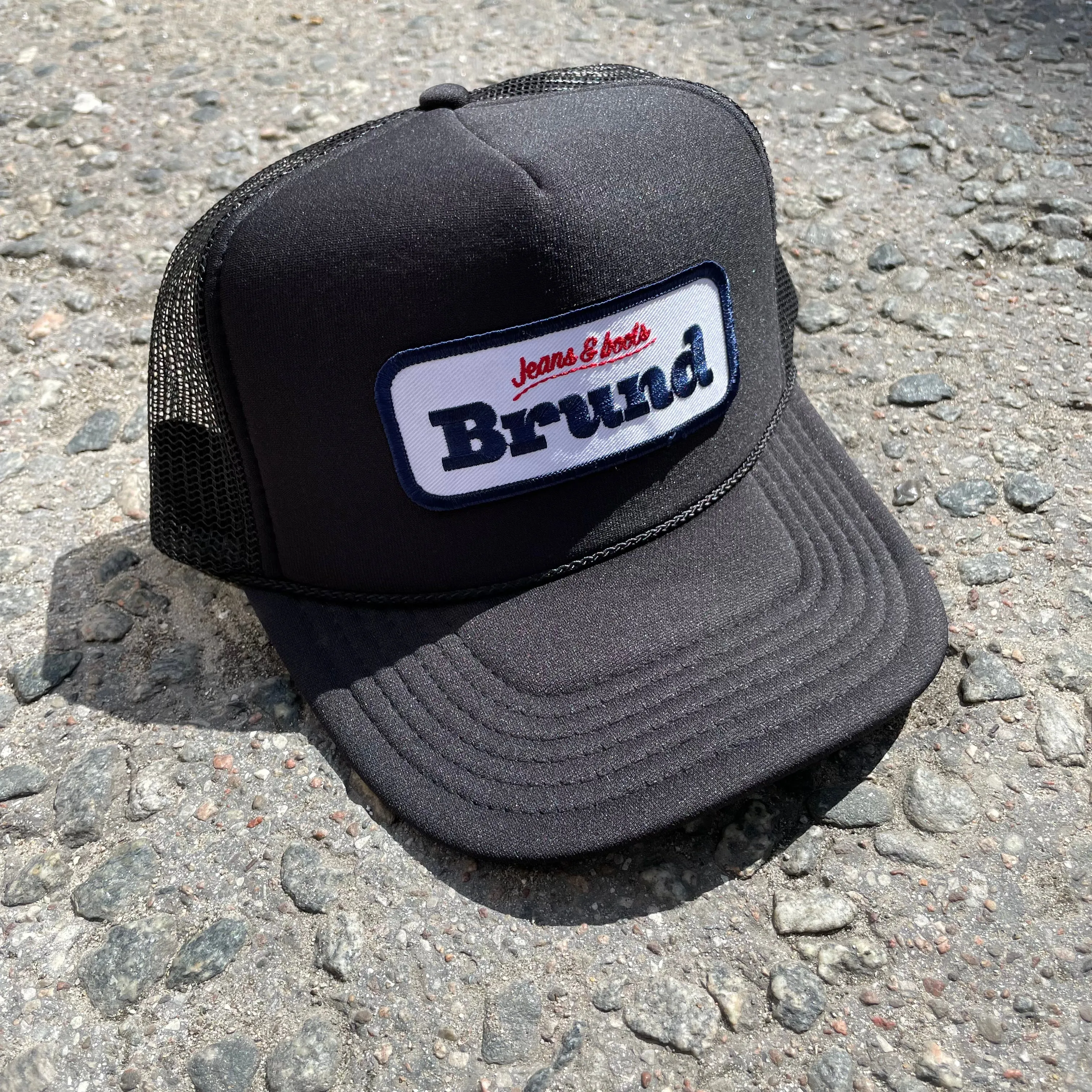 Brund - Logo Mesh Cap BLACK