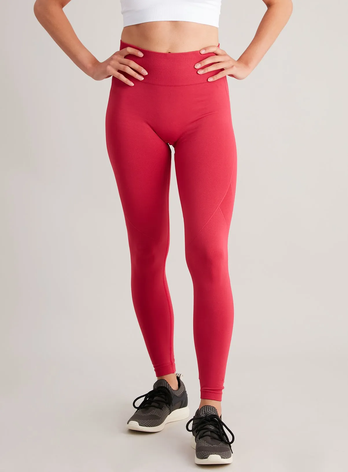 Buy Active Pink Seamless Leggings - XL | Leggings | Tu