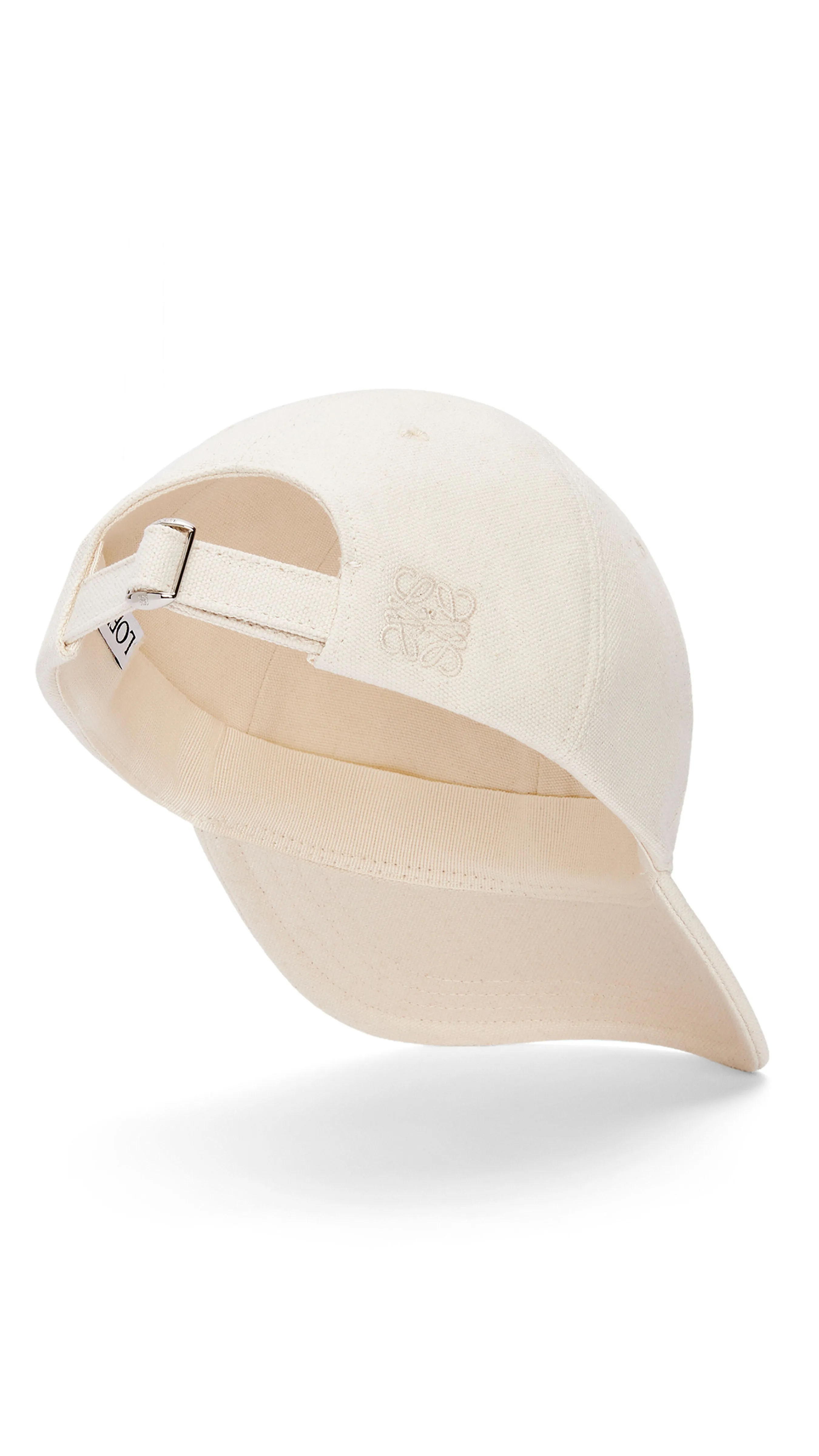 Cap in Canvas - Soft White