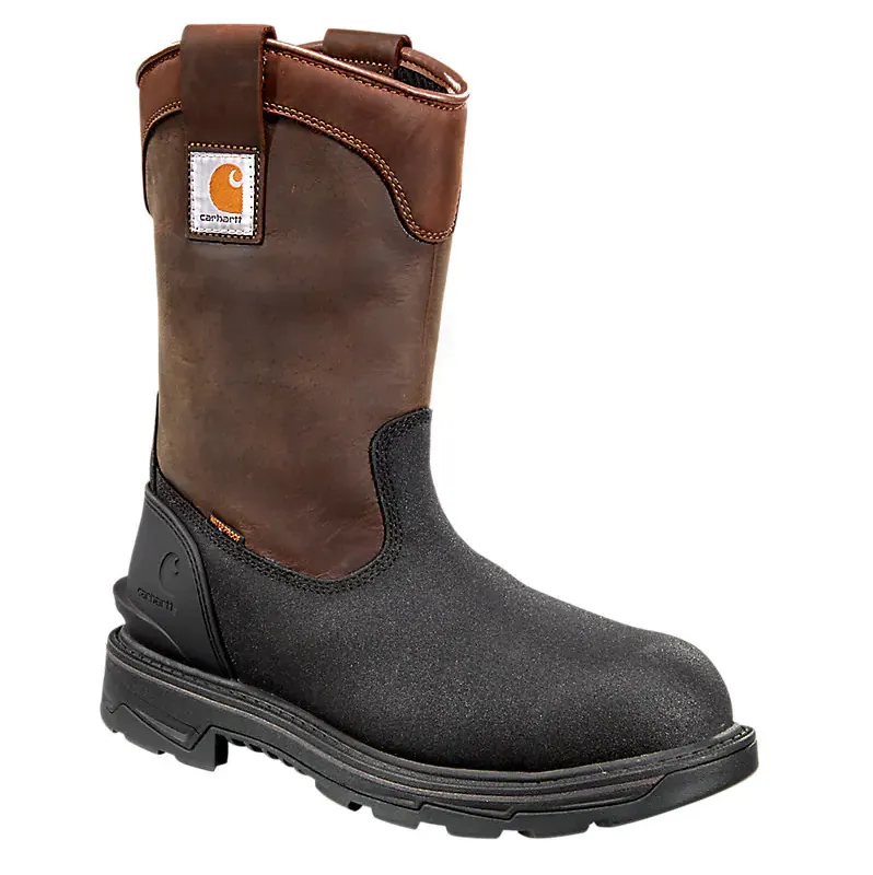 Carhartt IRONWOOD INSULATED 11 ALLOY TOE WELLINGTON 9W Brown Oil Tanned/Black Coated