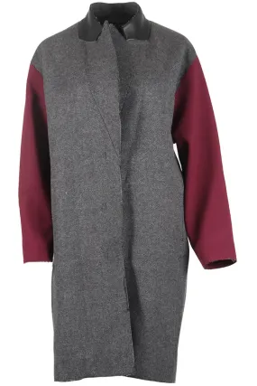 CEDRIC CHARLIER WOOL BLEND COAT IT 42 UK 10