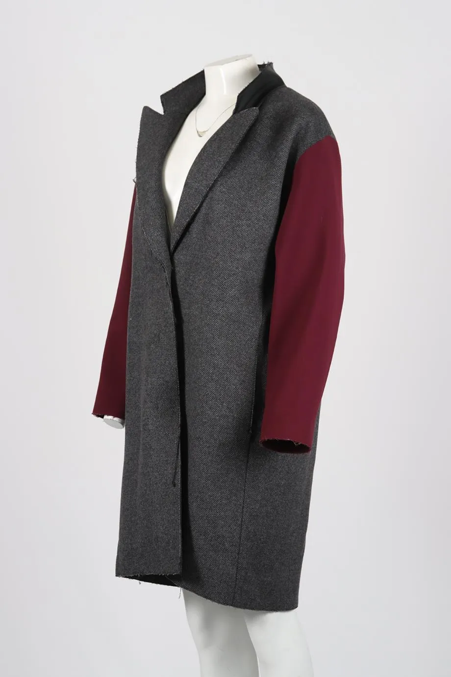 CEDRIC CHARLIER WOOL BLEND COAT IT 42 UK 10