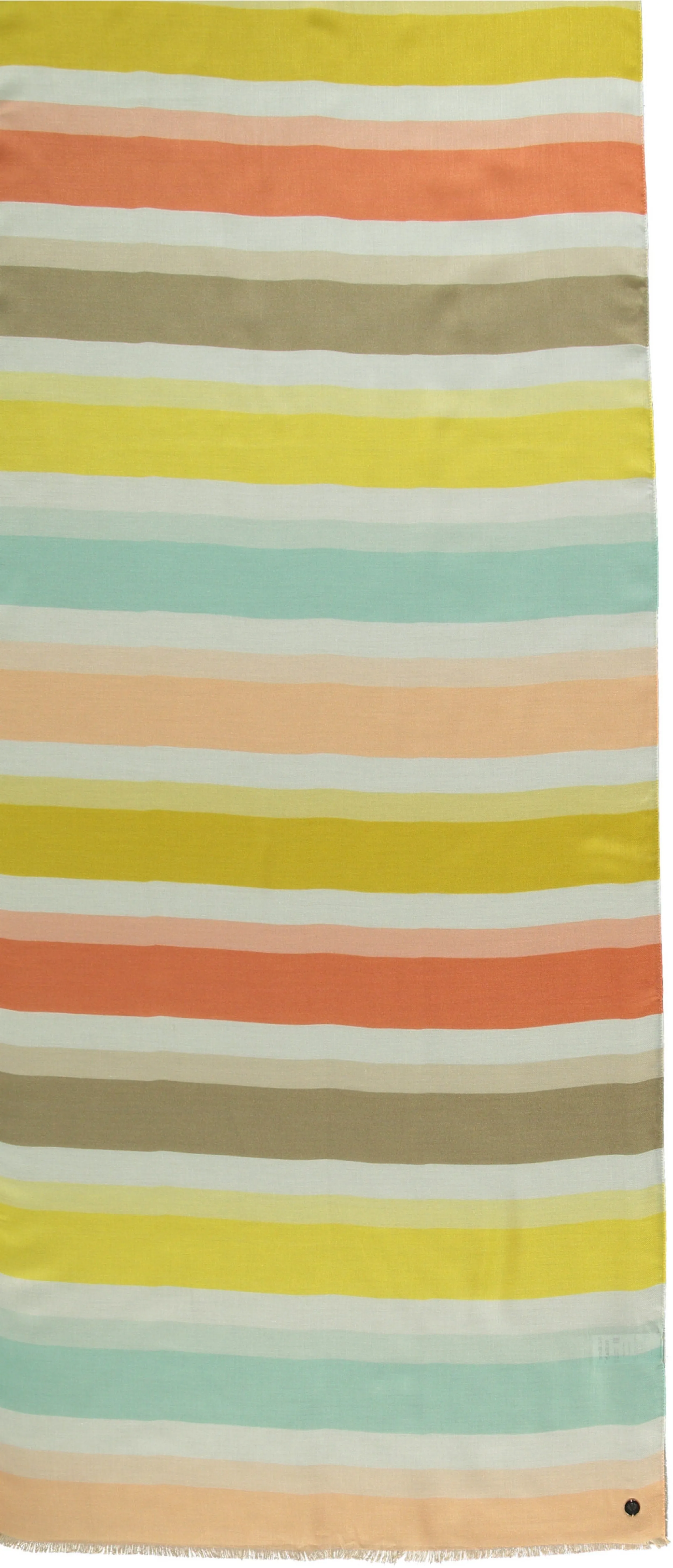 Coastal Stripes Print Scarf