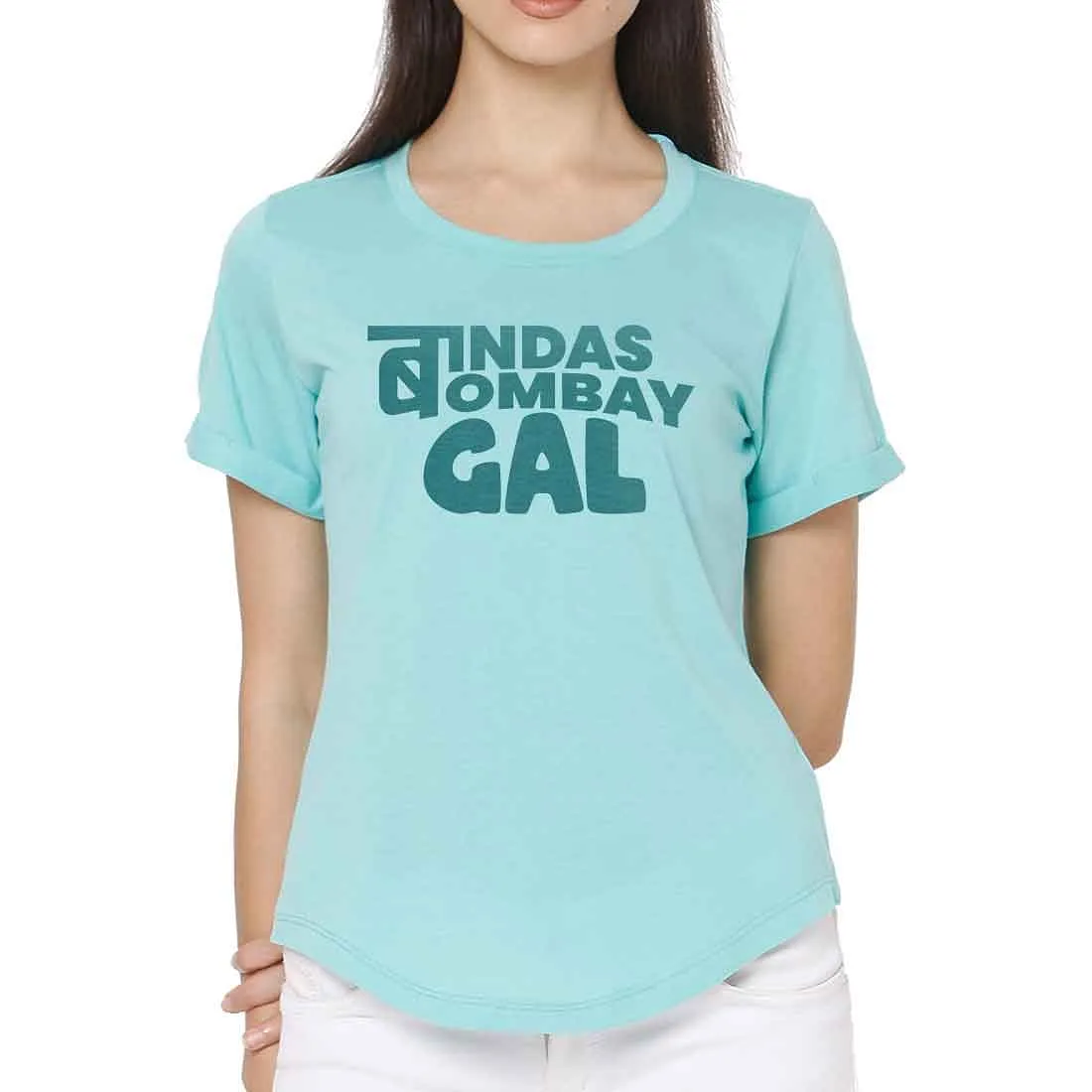 Cool Stylish Tshirt For Women Girls - Bombay Gal