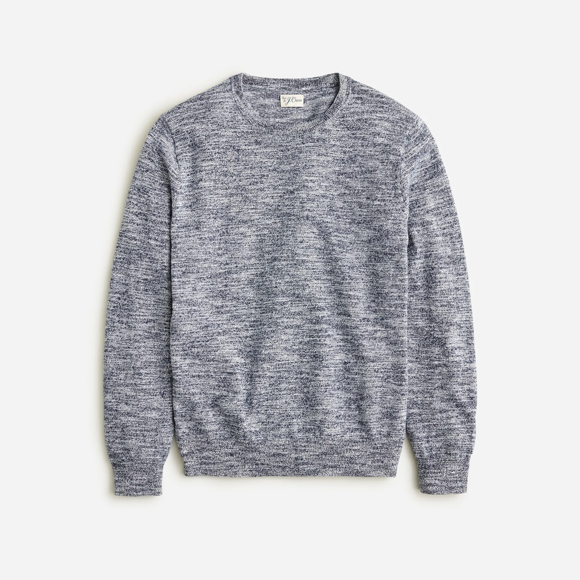 Cotton-blend crewneck sweater