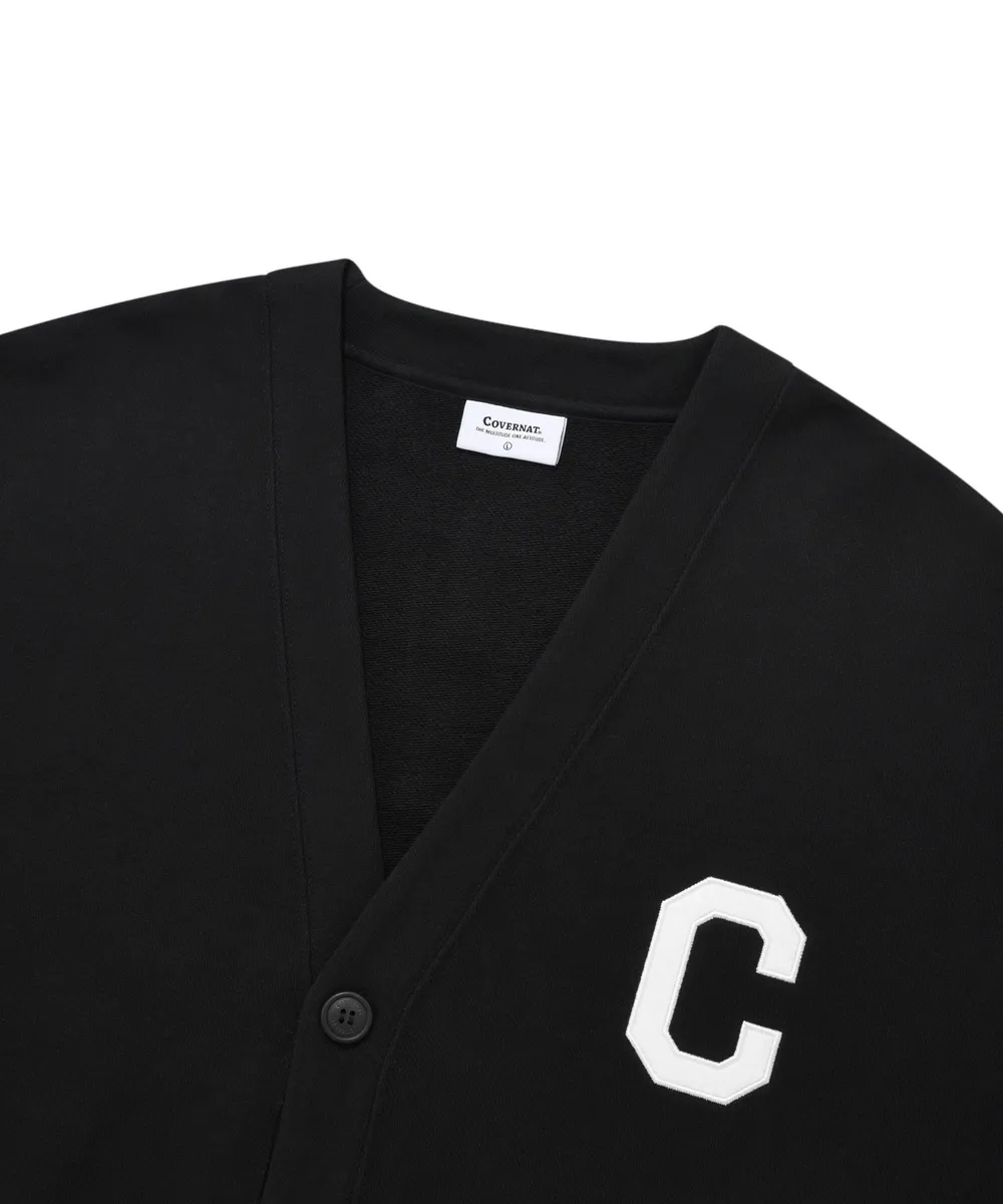 COVERNAT  |Unisex Street Style Long Sleeves Cotton Logo Cardigans