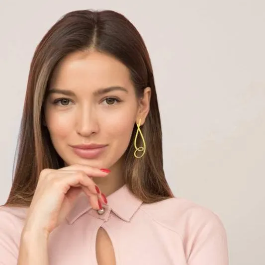 Crimp Stud Earring - inSync design