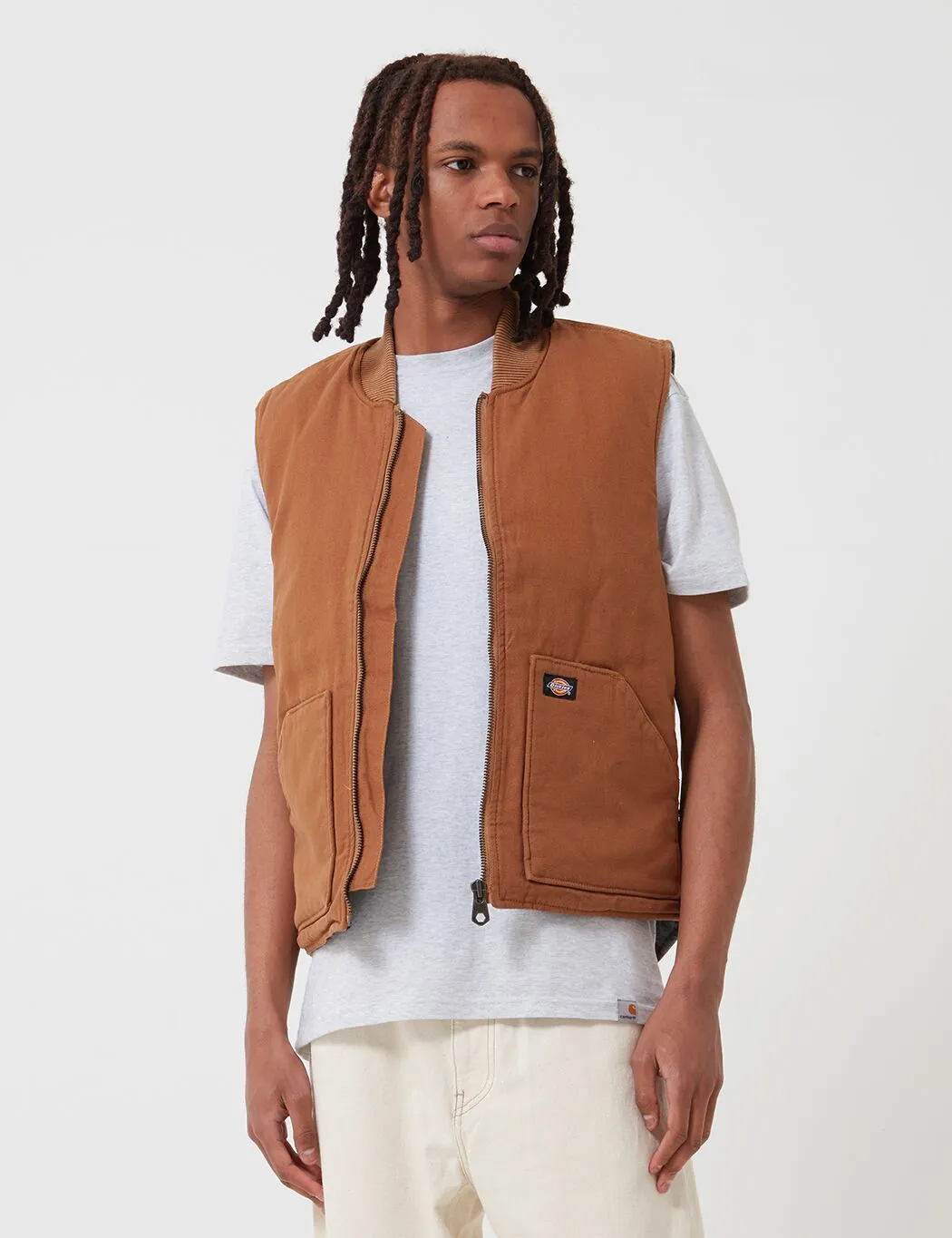 Dickies Lawrenceburg Vest - Brown Duck