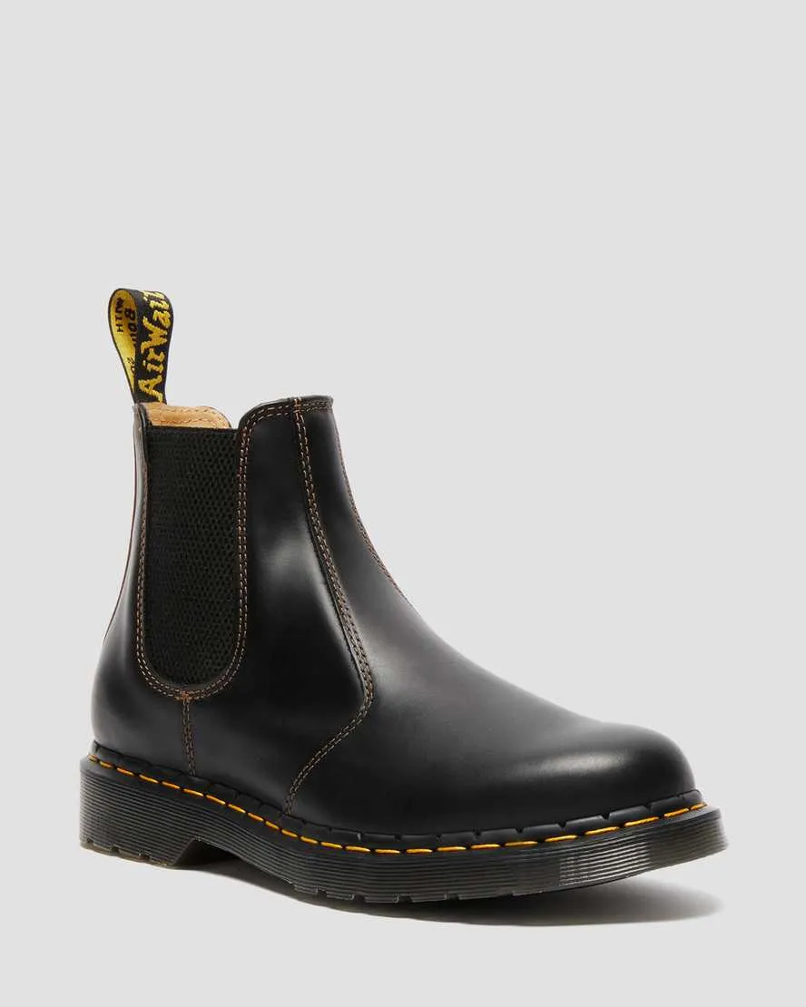 DR MARTENS 2976 ABRUZZO LEATHER CHELSEA BOOTS - BLACK+BROWN ABRUZZO WP