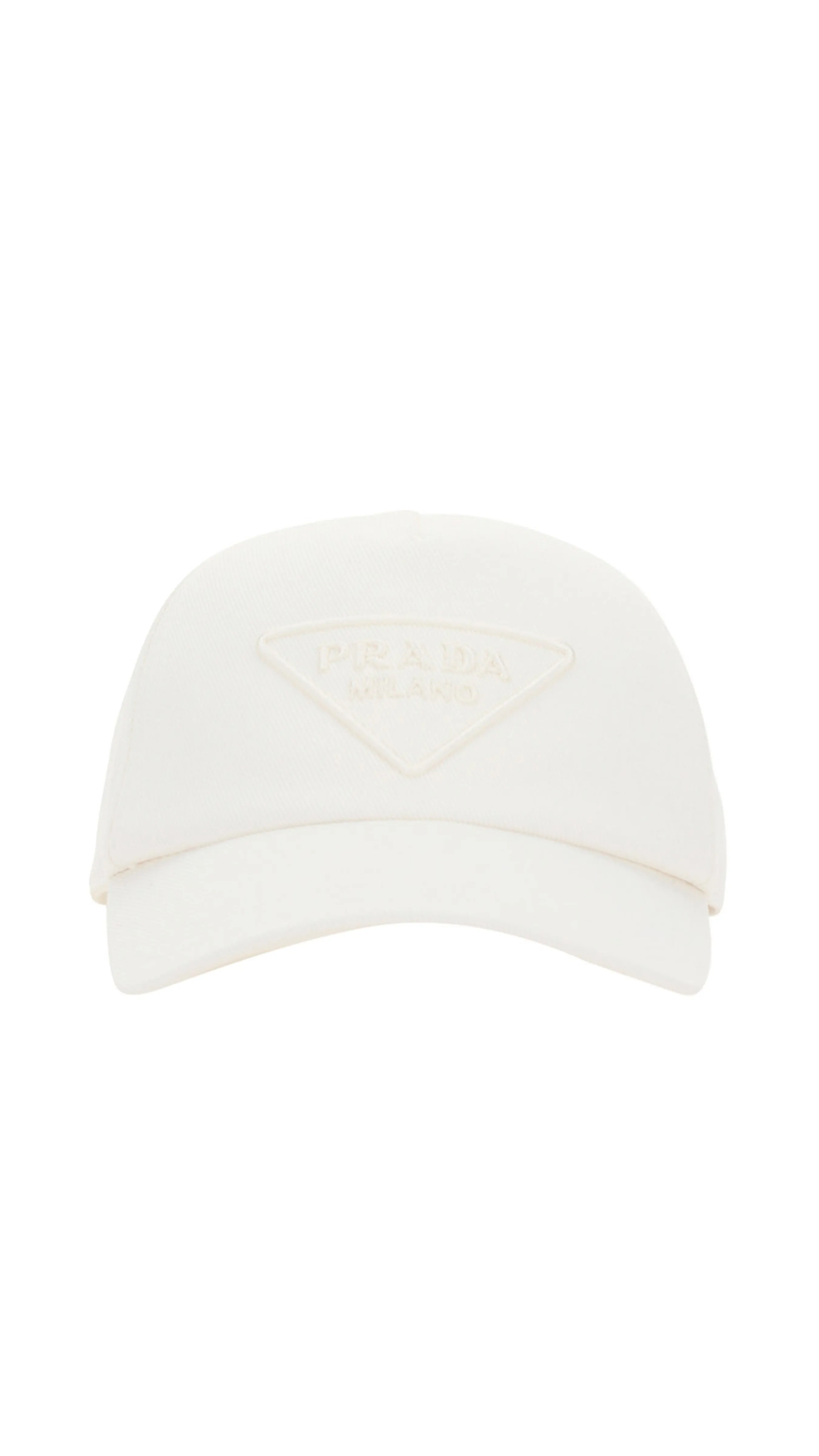 Drill Baseball Cap - White