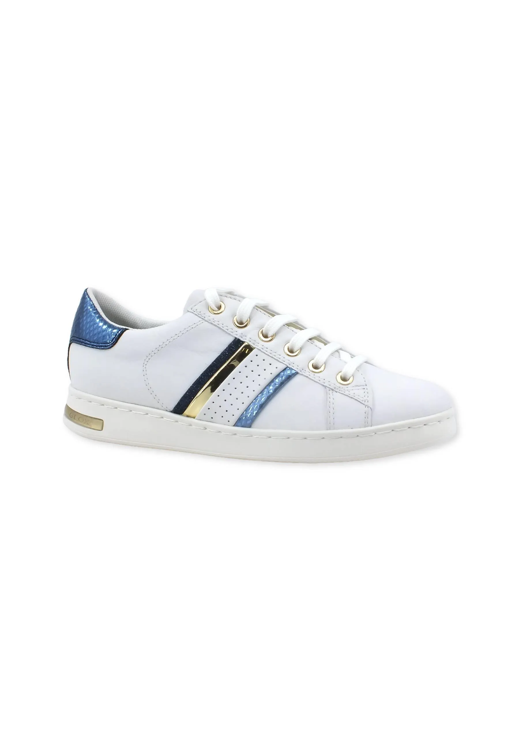 GEOX Jaysen Sneaker Donna White Navy D351BB085KYC0899