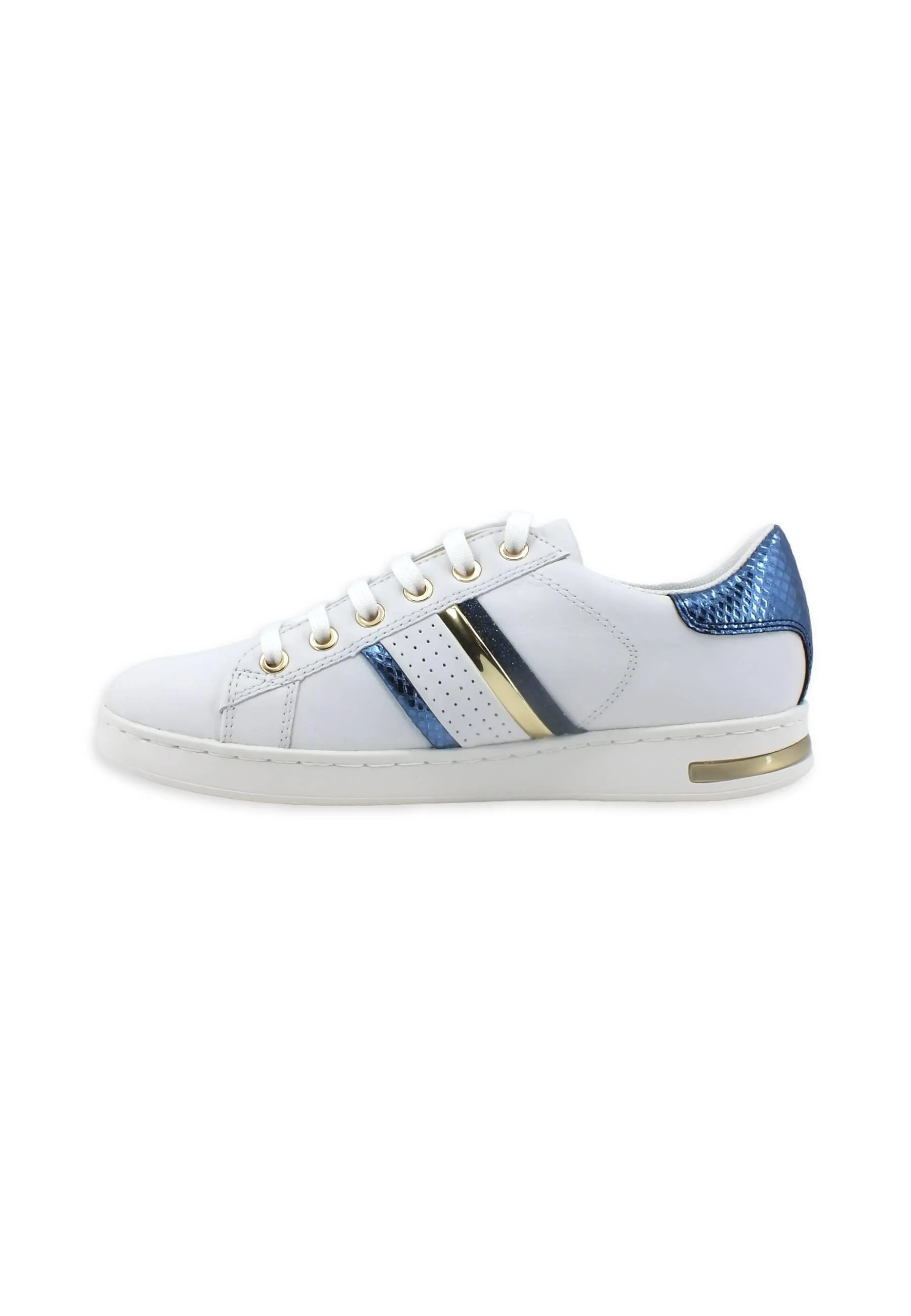 GEOX Jaysen Sneaker Donna White Navy D351BB085KYC0899