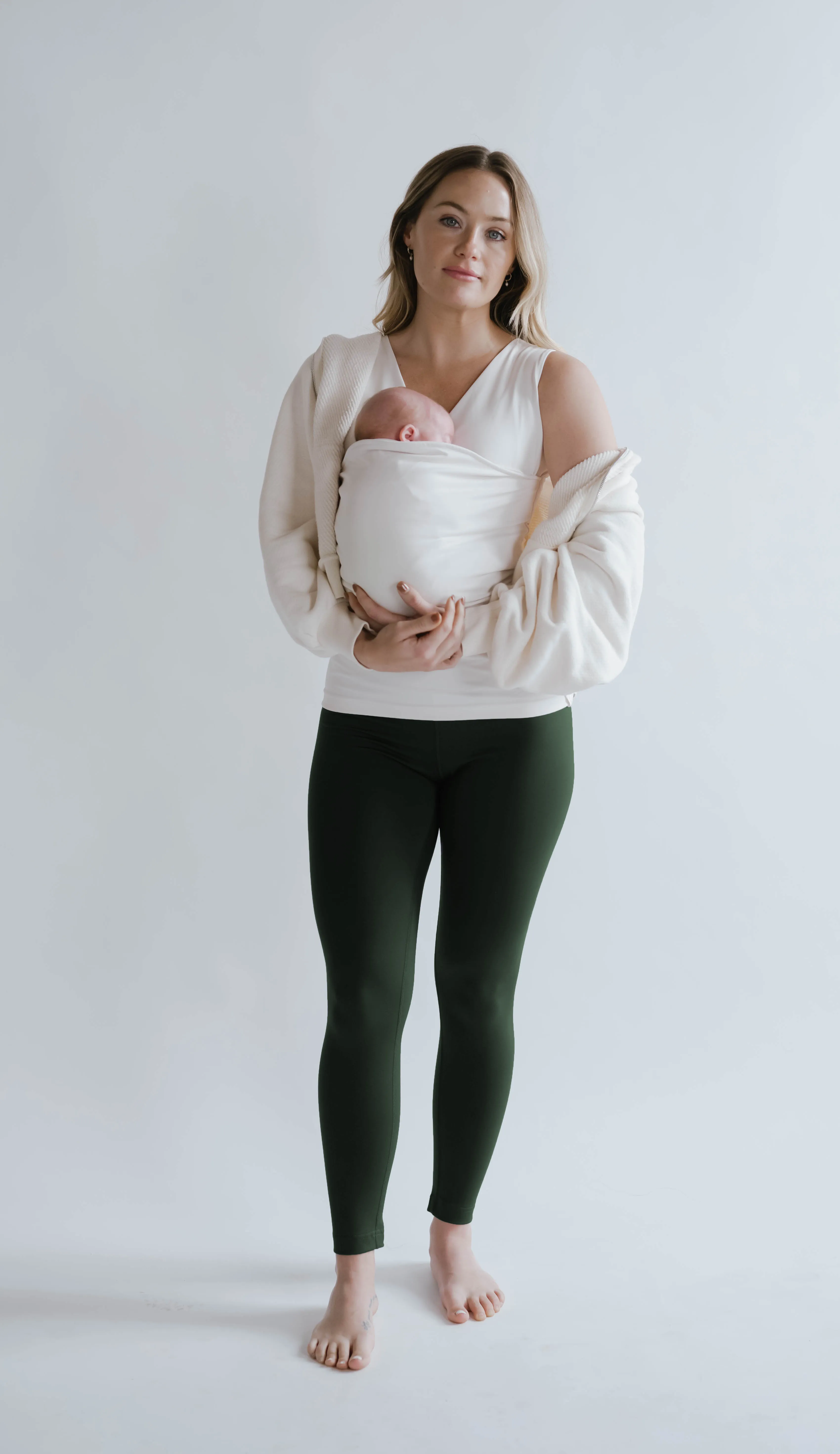 High Waisted Legging | Green