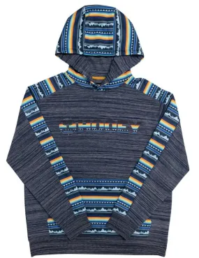 HOOEY YOUTH CANYON NAVY HOODY | HH1190NV-Y