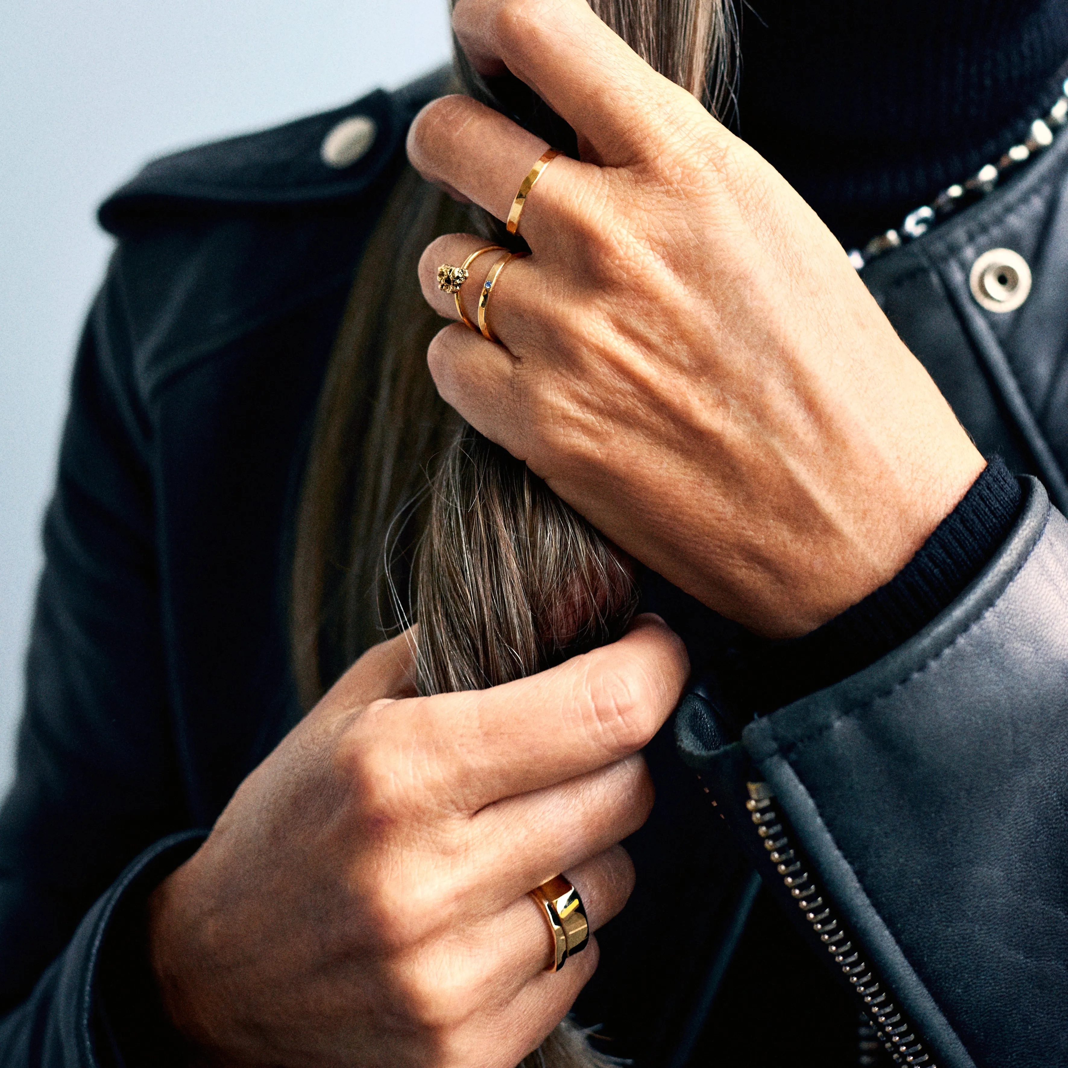 Imperfection Ring Small 14k gold