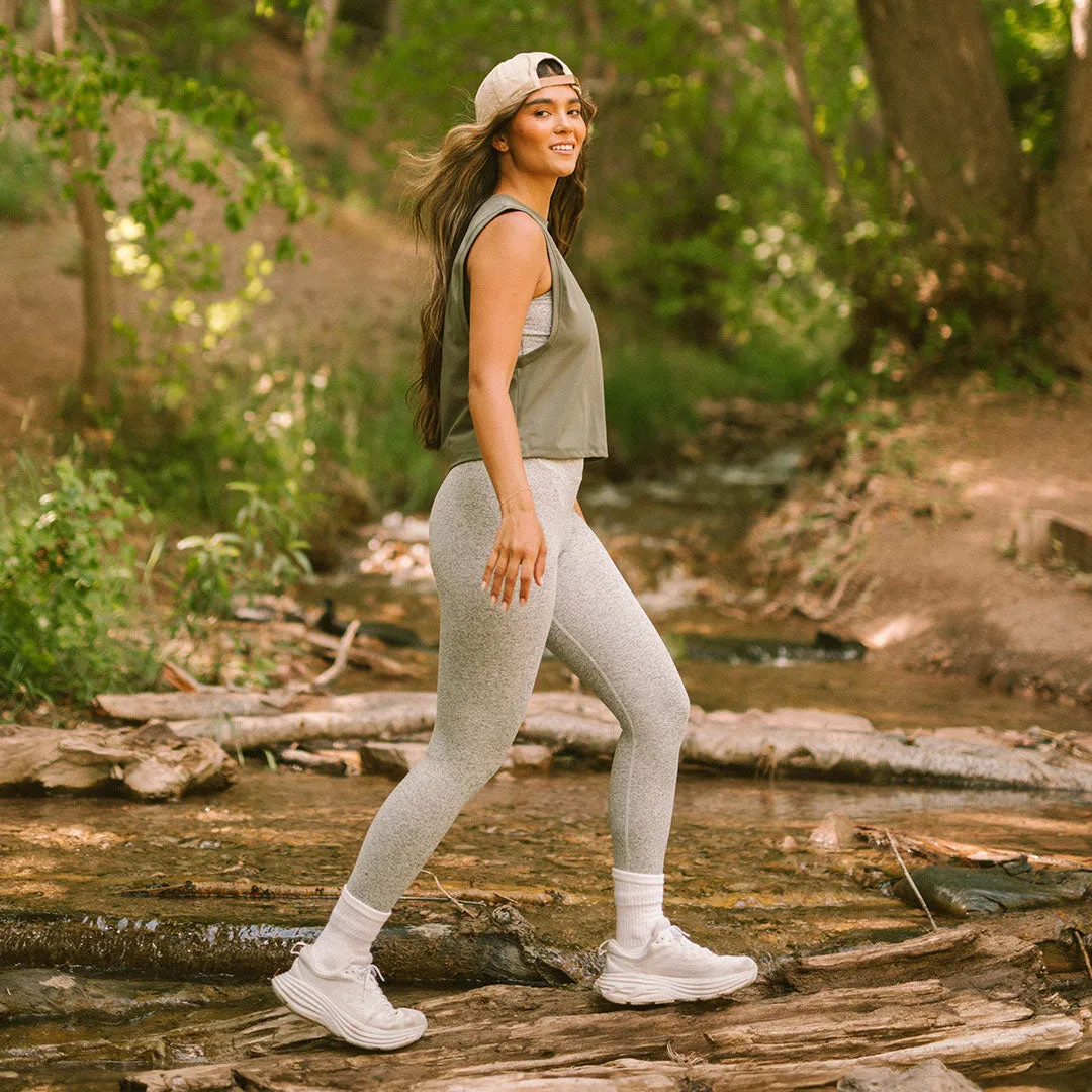 Intention Leggings 7/8, Heather Grey