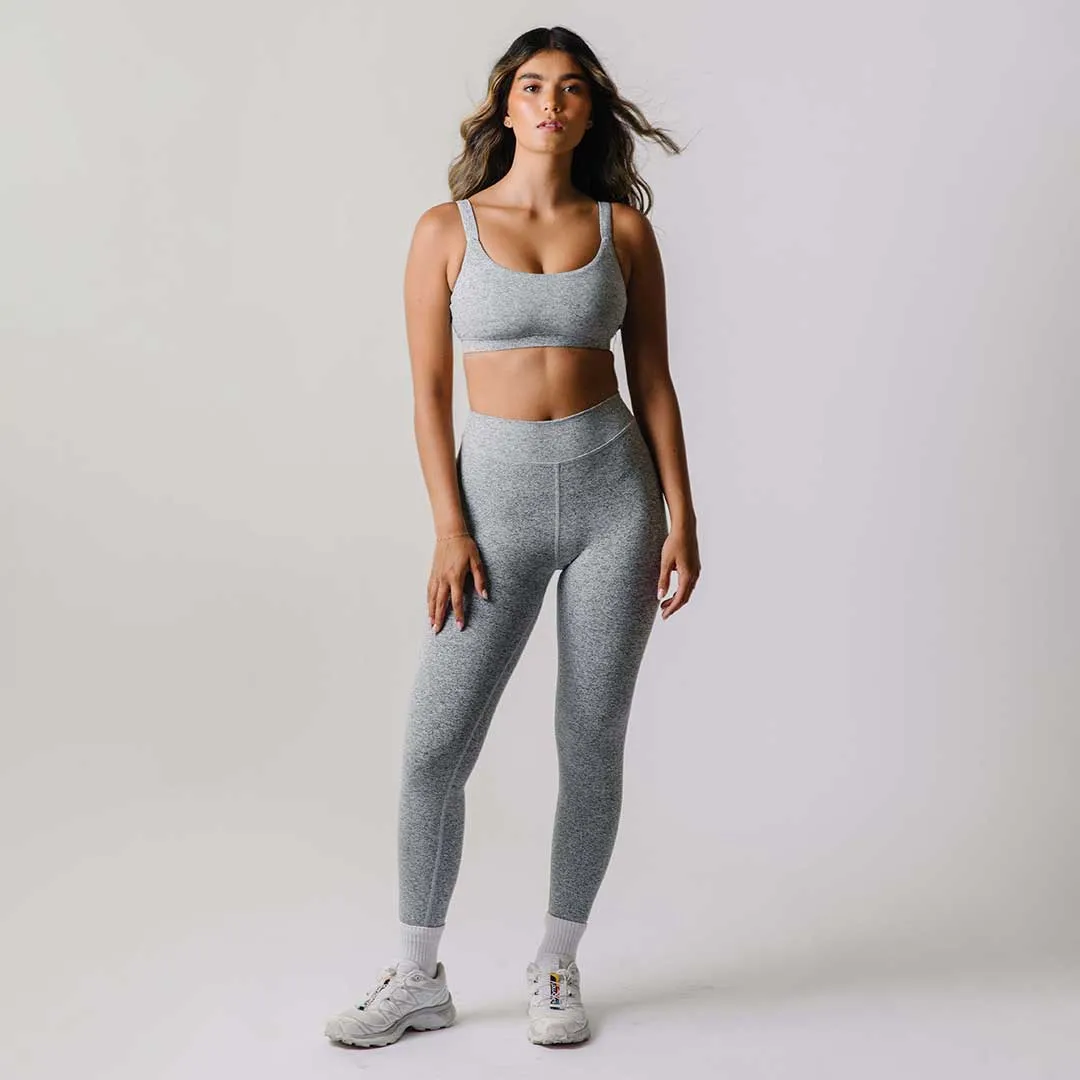 Intention Leggings 7/8, Heather Grey