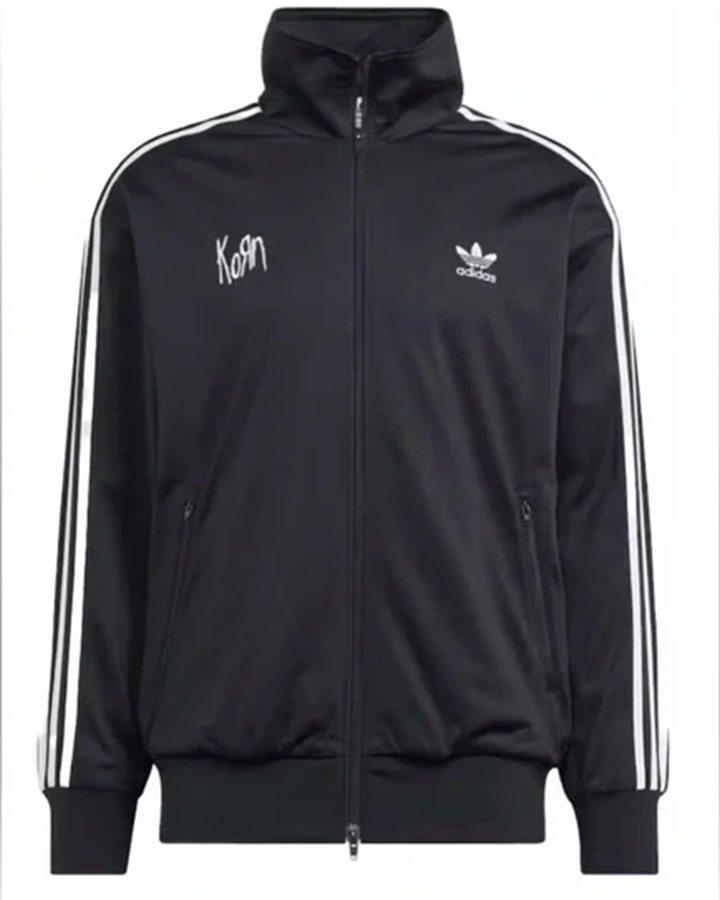 KoRn x Adidas Black Track Jacket - William Jacket