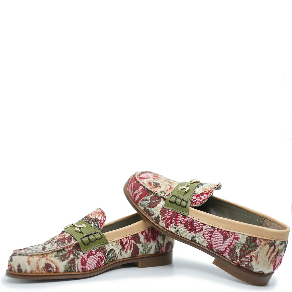 LMDI Jacquard Buckle Loafer