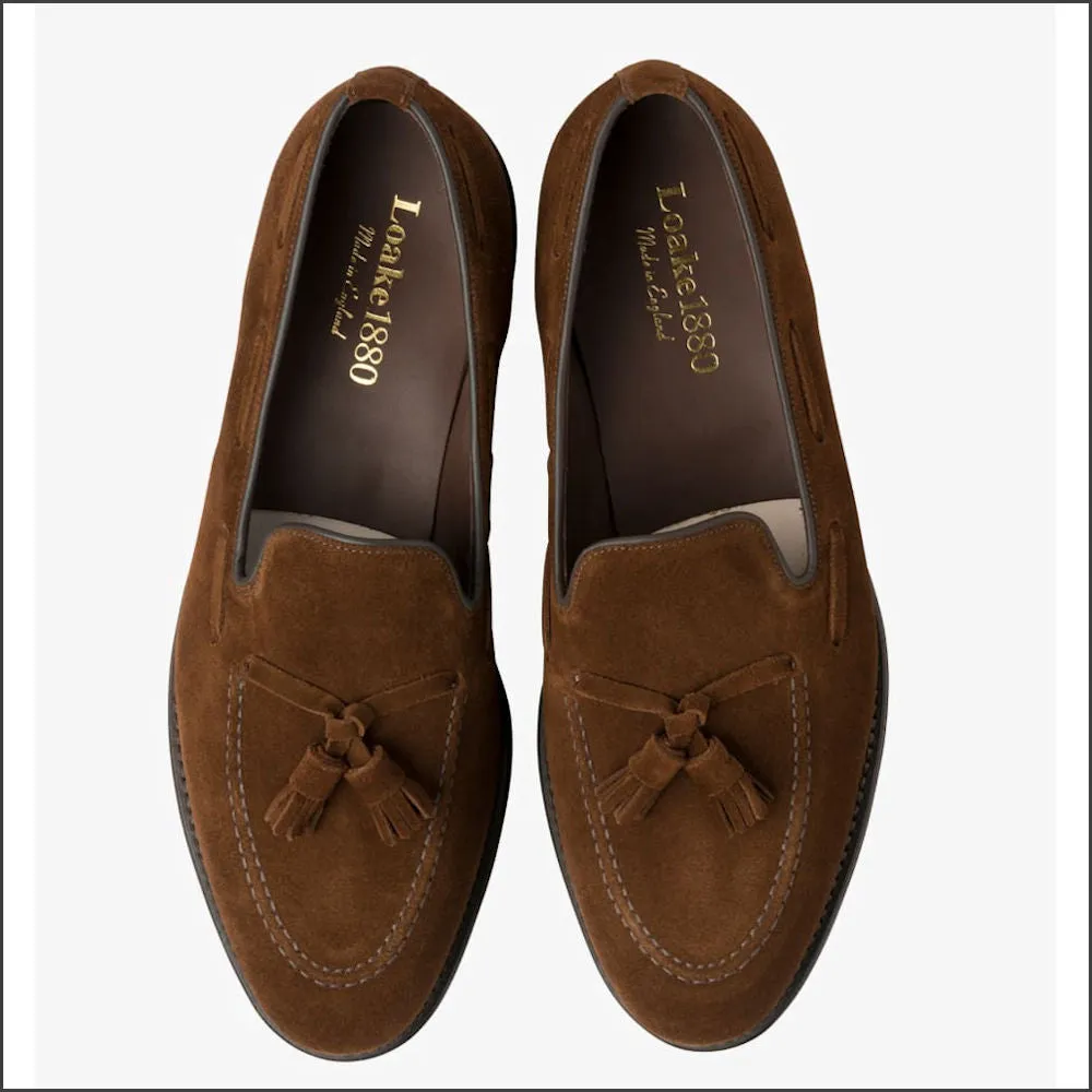 Loake Russell Polo Suede Loafer^