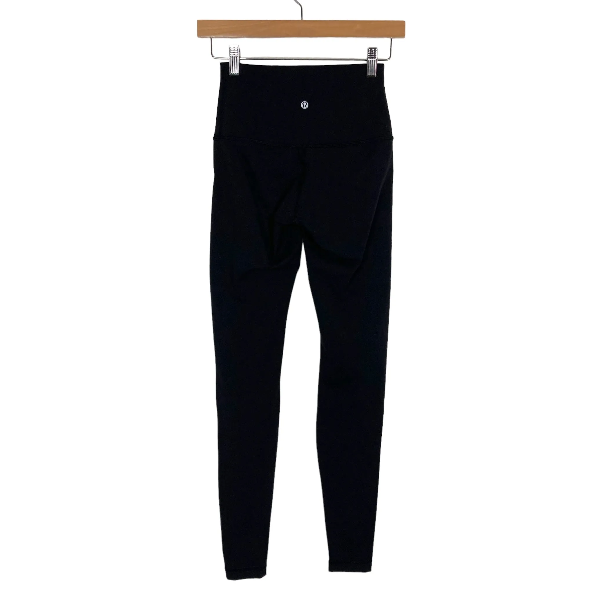 Lululemon Black High Waisted Leggings- Size ~XS (Inseam 30”, see notes)