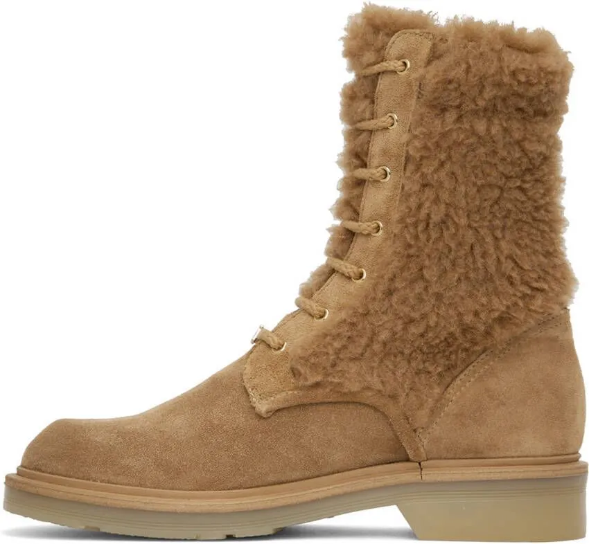 Max Mara Tan Bakyc Boots