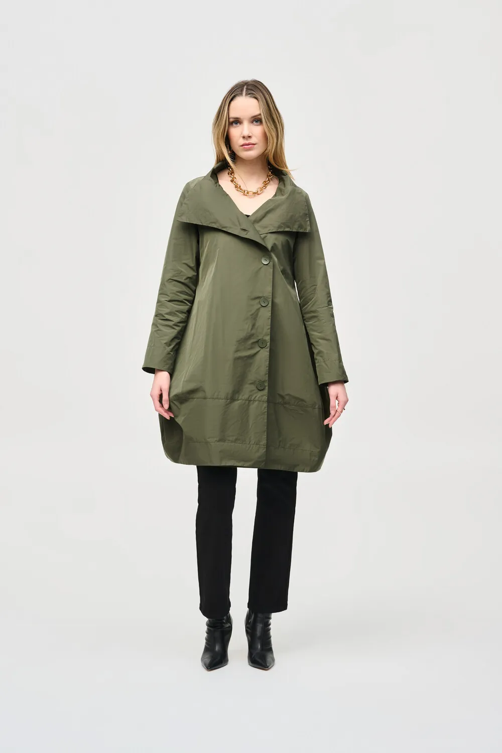 Memory Cocoon Coat Style 243038