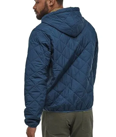 Men's Diamond Quilted Bomber Hoody