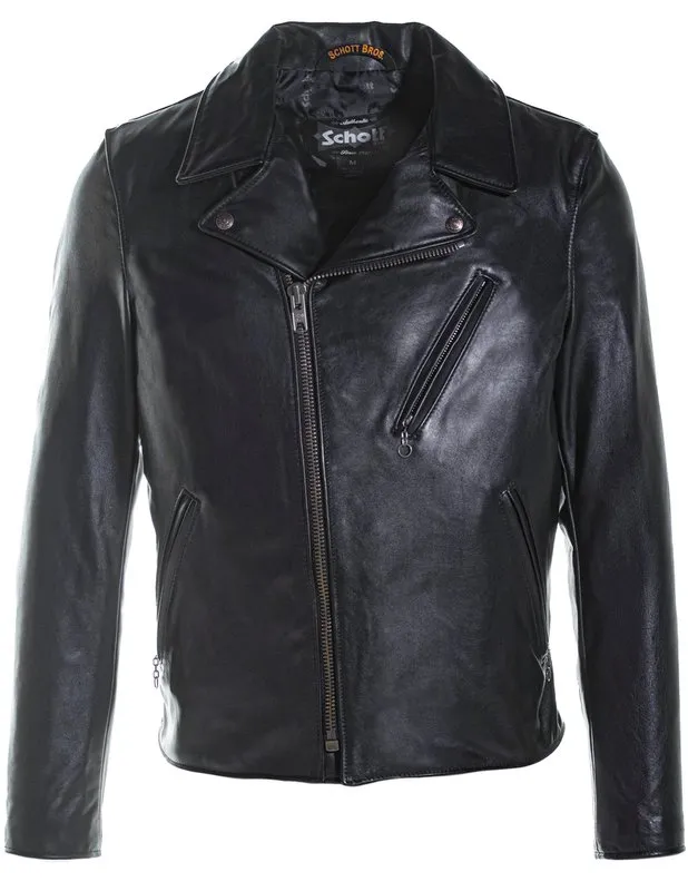 Men's Light Weight Cowhide Motorcycle Jacket 503