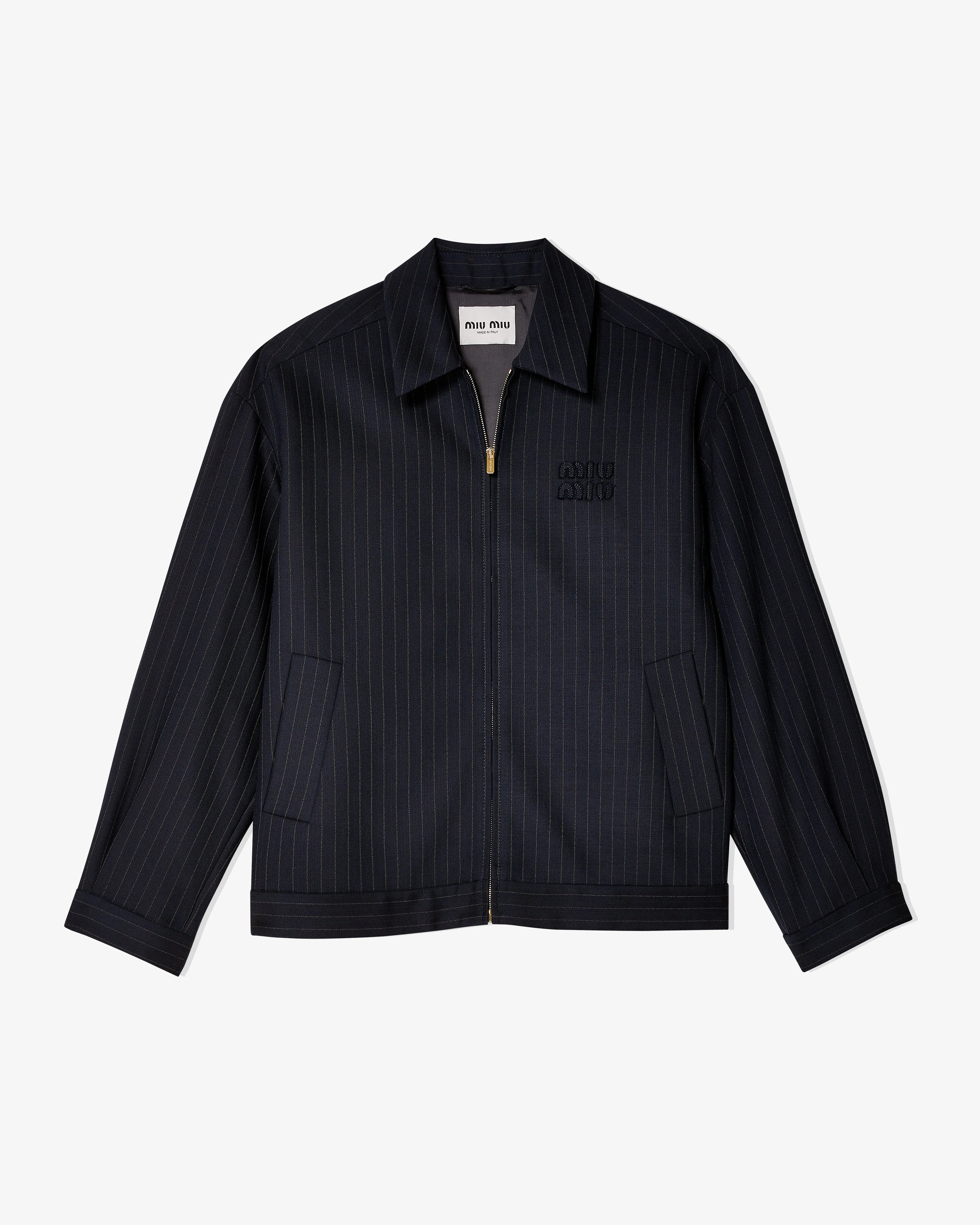 Miu Miu - Women's Outerwear Jacket - (Navy)