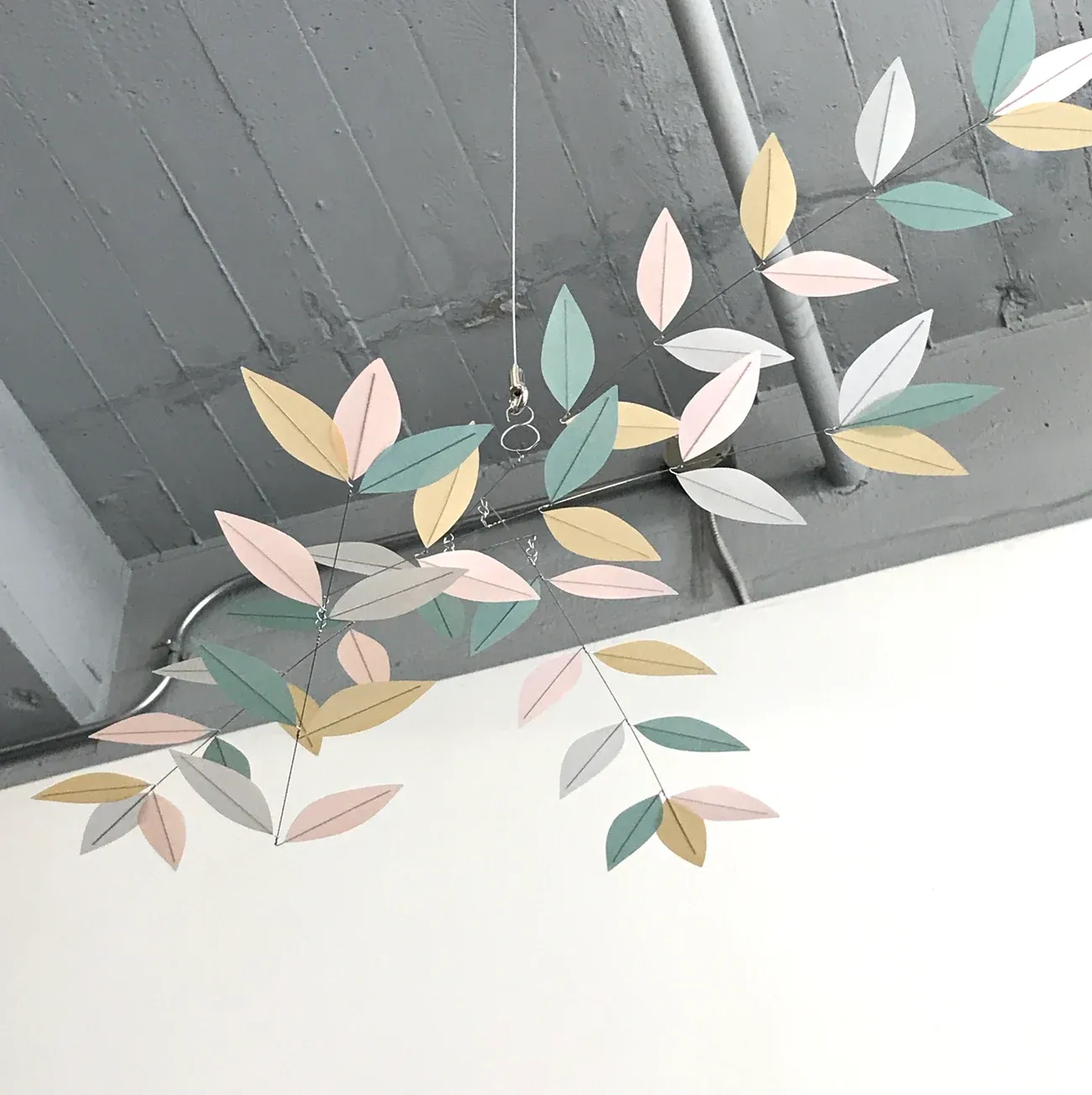 Moon Lily Silk Mobile in Parisienne
