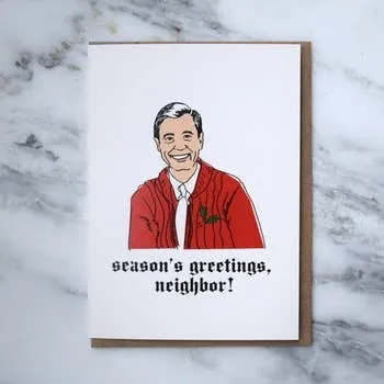 Mr. Rogers Holiday Card