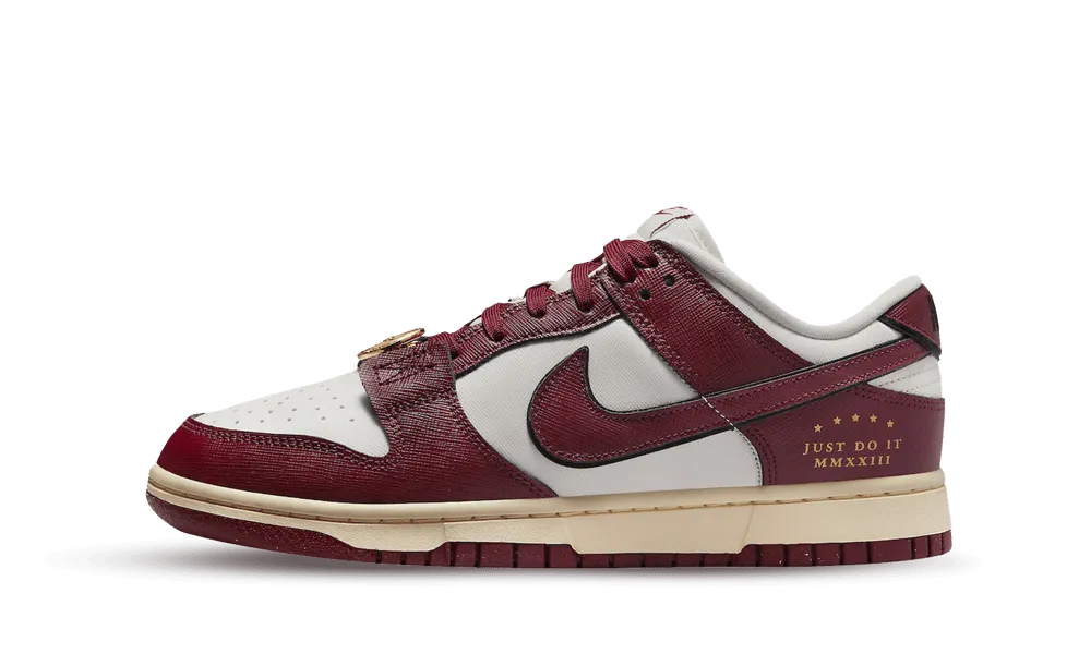 Nike Dunk Low Just Do It Sail Team Red