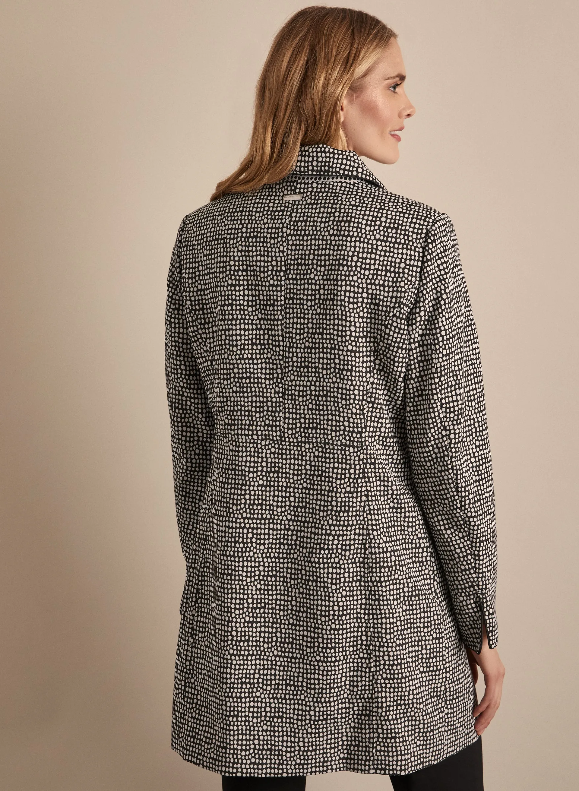 Novelti - Dotted Button-Up Coat