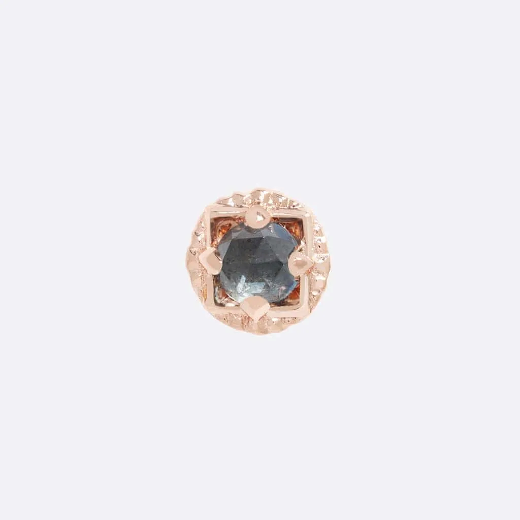 Omega 24 - 14K ROSE - London Blue Topaz