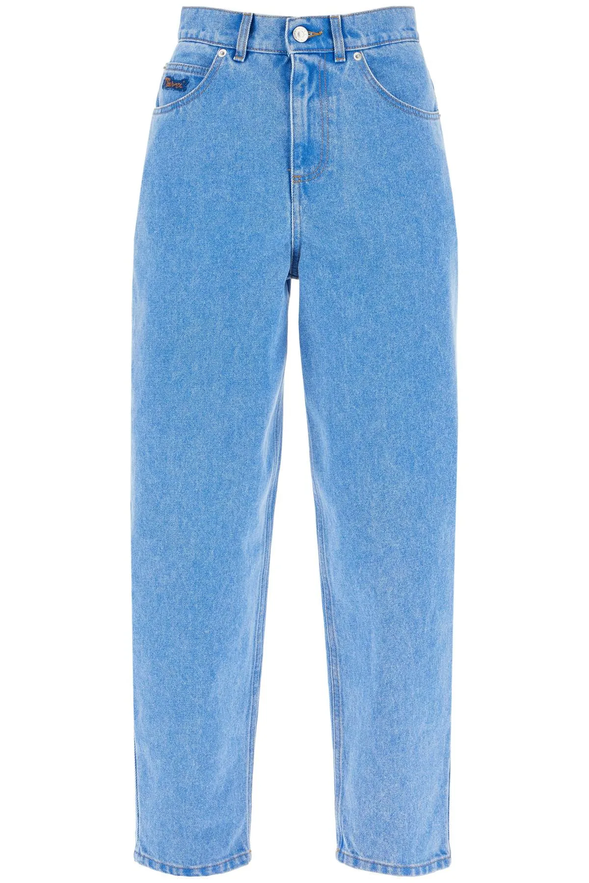 organic denim cropped jeans in